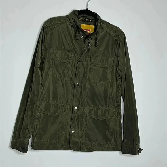 Merona Green Rain Jacket - Picture 1 of 11